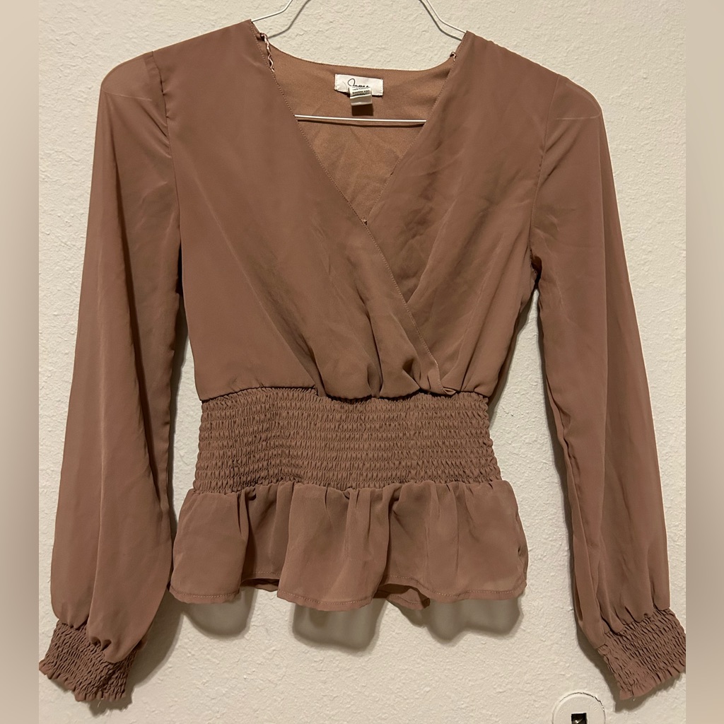 Blush Colored Blouse